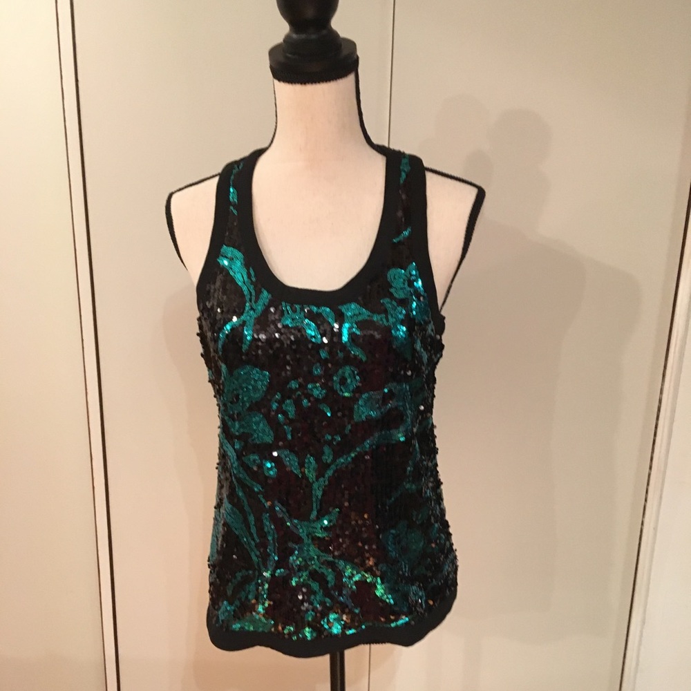 Sequined Tank Top NWOT